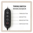 thumbnail image 2 of Wooden Base Candle Warmer Lamp, Timing Switch Dimming Switch Candle Melting Lamp ,Fast Heating, 2 of 6