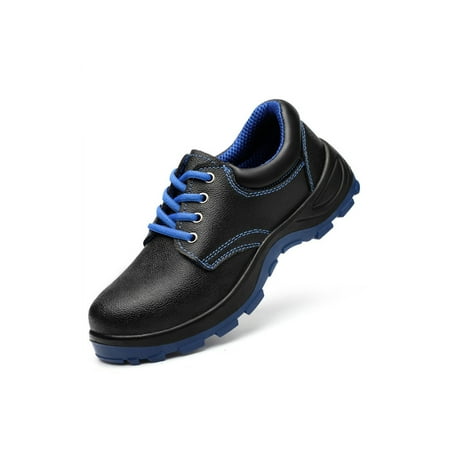 

SIMANLAN Unisex Safety Shoe Steel Toe Work Shoes Slip Resistant Protection Boot Women Men Heavy Duty Lace Up Insulation 6KV Safety Shoe 9