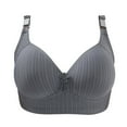 thumbnail image 1 of Clearance Sale 2025 Bra Women Clearance Lace Back Button Shaping Cup Adjustable Shoulder Strap Large Size Bra, 1 of 3