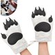 thumbnail image 1 of Guantes para horno, guantes para horno resistentes al calor, 1 par de guantes para horno con lindas garras de oso, 1 of 5