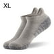 thumbnail image 4 of Qarigey Toalla engrosada mejorada para correr para el sudor y calcetines náuticos transpirables, calcetines náuticos de algodón de tela para Medias gris claro XL (43-47), 4 of 6