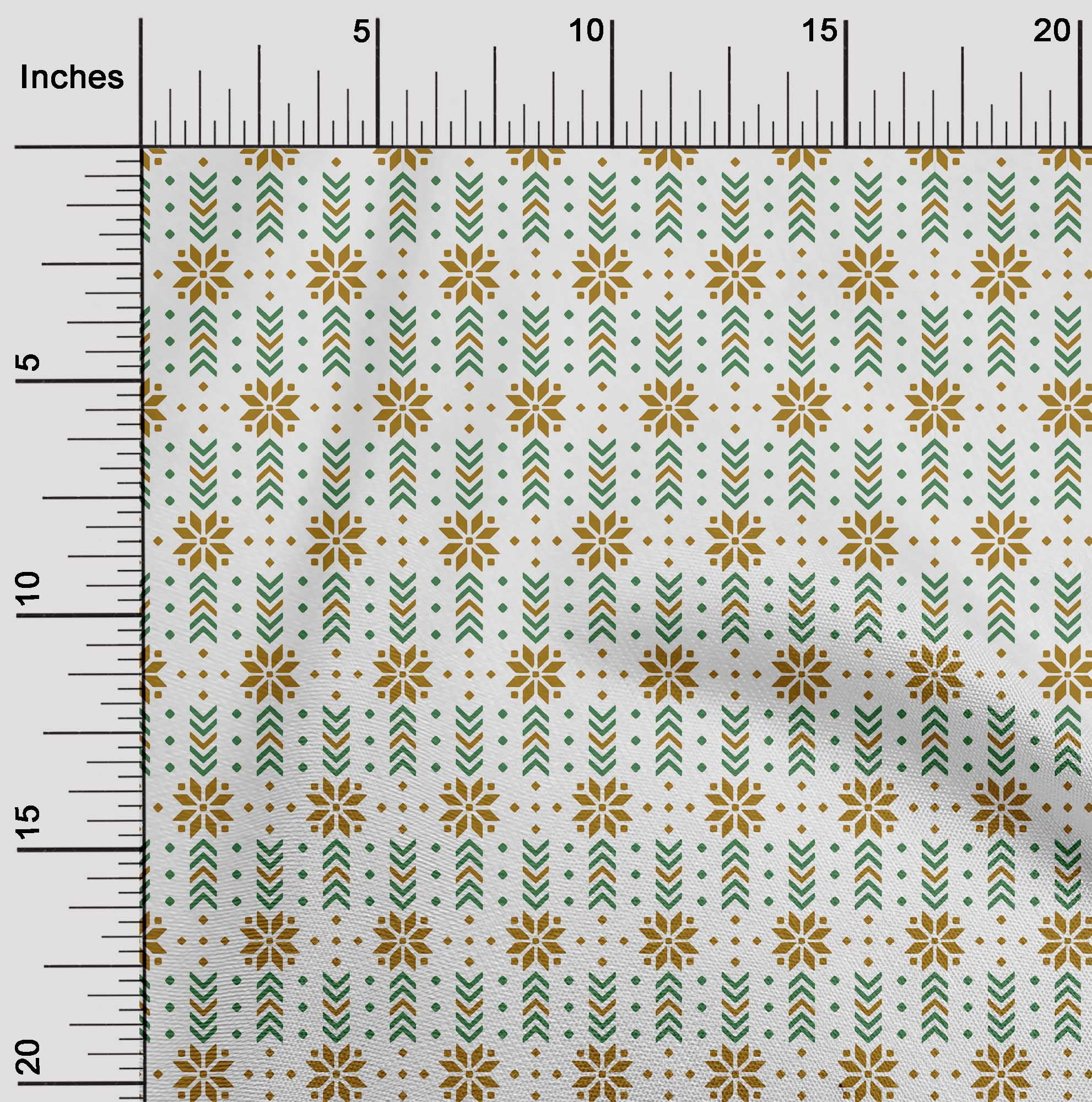 oneOone Cotton Poplin Dark Mustard Fabric Christmas Craft Projects Decor Fabric Printed By The Yard 56 Inch Wide