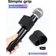 thumbnail image 3 of shiyou-Elastic Microphone Sleeve for Rode Wireless GO, Mic Elastic Sleeve for Hand Mic Shure SM58, Behringer XM8500, Suitable for Wedding Vlog Live Streaming Interviews Meeting (2 Pcs), 3 of 4