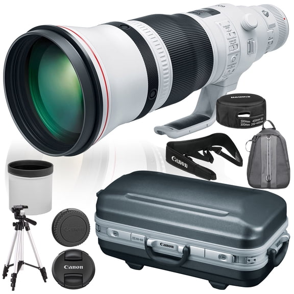 Canon EF 600mm f/4L IS III USM Camera Lens (3329C002) Bundle (International Version)
