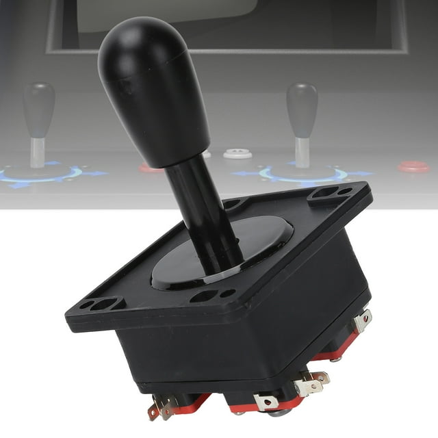 Game DIY Kits, DIY Kit Joystick DIY Set Delay Game Joystick Joystick for System for PC Game Black