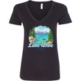 thumbnail image 3 of Inktastic Lake Tahoe Women's V-Neck T-Shirt, 3 of 5