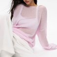 thumbnail image 6 of WBQ Women's  Thin Flared Sleeve Knit T-Shirt S-L size, 6 of 8