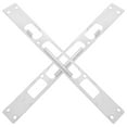 thumbnail image 3 of 2 Pcs Plaque de Porte en Métal Robuste en Acier Inoxydable pour Renforcement de Porte, 3 of 8