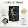 thumbnail image 2 of Moon Sun Star Celestial Wall Art Tarot Card Vintage Poster Decor Gothic Witchy Aesthetic Canvas Wall Art Boho Flower Mystical Astrology Painting Dark Academia Posters for Bedroom Unframed, 2 of 6