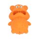 thumbnail image 5 of Juguete para perros chirriante, interesante, resistente a las mordeduras, goma saludable, juguetes para perros indestructibles para suministros para mascotas, color naranja, 5 of 5