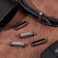 thumbnail image 2 of 10Pcs Alloy Belt Loop Keeper Metal Men's Belt Buckle 22x5x7mm Belt Keeper Loop Gunmetal Black Belt Loop for Men's Belt Fixing Men's Belt Buckle Accessories Fits 20x5mm Belt, 2 of 6