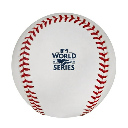 2022 World Series Rawlings Official MLB Leather Game Baseball Robert Manfred - 1