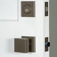thumbnail image 2 of Viaggio Qadmhmqad_Combo_238 Motivo Solid Brass Single Cylinder Keyed Entry Door Knob Set, 2 of 7