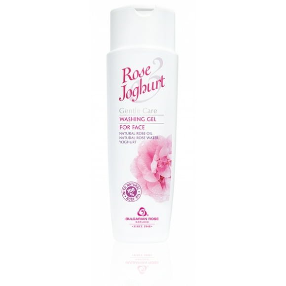 Bulgarian Rose Joghurt Cleansing Face Gel - Natural Rose Oil