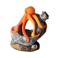 thumbnail image 5 of FITYLE Aquarium Decoration Fish Hide Cave Underwater Ornaments Multipurpose Simulation Fish Shrimp Shelter for Fish Tank Table Decor Gray, 5 of 10