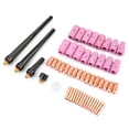 thumbnail image 3 of Kit For W,53pcs/set TIG Welding Torch Plasma Cutter Consumables Gas Nozzle Eco-Friendly Materials, 3 of 14
