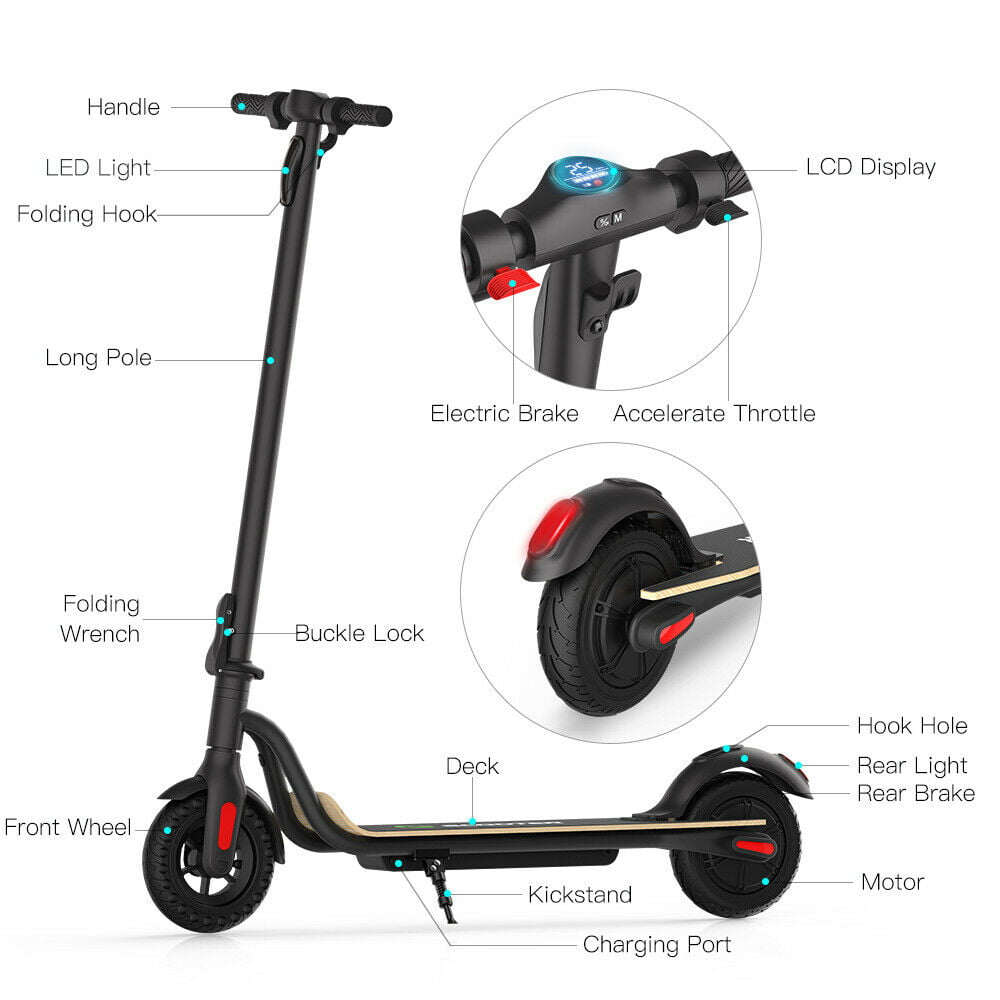 Details about   USA-ELECTRIC SCOOTER LONG RANGE FOLDING ADULT KICK E-SCOOTER SAFE URBAN COMMUTER 