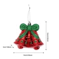 thumbnail image 2 of ERK Ornements de Noël Pendentif Train Rouge Petit Pendentif Photo Déguisement, 2 of 4