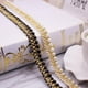 thumbnail image 4 of 1 15 mm Cinta de Encaje de Perla Atractivo Adecuado para Proyectos de Artesanías personalizados Gloria Pearl Fringe Trim Ribbon, 4 of 9