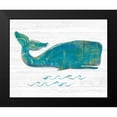 thumbnail image 2 of Schlabach, Sue 18x15 Black Modern Framed Museum Art Print Titled - On the Waves I Light Plank, 2 of 5