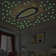 thumbnail image 5 of 100 pegatinas de estrellas luminosas que crean un cielo estrellado realista, pegatinas de estrellas oscuras para techo, decoración de habitaciones (azul), 5 of 5