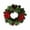 B, variant on Evergreen Pine Wreath Artificial Greenery Christmas Garland Real Touch Natural Cedar Garland with Red Bow Front Door Wall Window Decoration Christmas Decor 12 inch