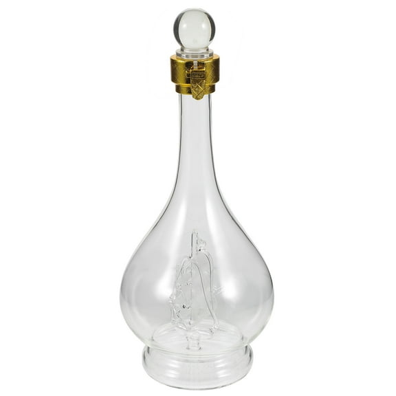 OATIPHO High Borosilicate Glass Creative Sailboat Decanter Transparent for Wine and Liquor Storage