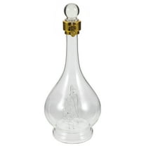 OATIPHO High Borosilicate Glass Creative Sailboat Decanter Transparent for Wine and Liquor Storage
