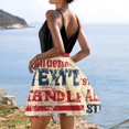 thumbnail image 5 of Women's Casual Square Neck Dress, Sleeveless Summer Sundress with Elastic Waist and Patriotic Print, Comfortable Holiday Apparel,Complexion XL, 5 of 5