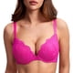 thumbnail image 1 of Sostén DOBREVA 40D Push Up con Encaje, Escote Profundo y Cobertura Completa en Rosa, 1 of 4