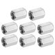 thumbnail image 1 of Tuercas de acoplamiento hexagonales Uxcell 8-Pack M10-1.5 para máquina, acero inoxidable 304, longitud de 20 mm, 1 of 6