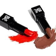 Black Opal Color Splurge Risque Matte Lipstick, Vampy Red