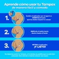 thumbnail image 3 of Tampones Tampax Pearl para Flujo Súper Abundante, 16 pzas, 3 of 5