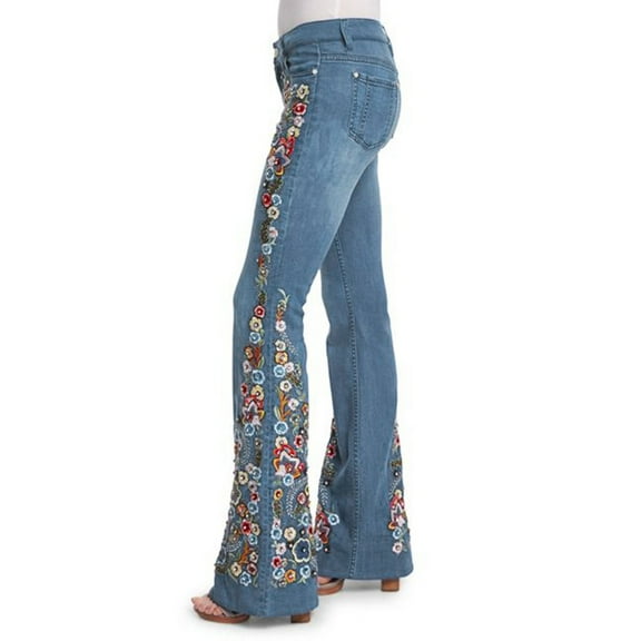 Aayomet Jeans For Women Trendy Women's Pull-on Denim Jegging,Light Blue XS