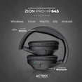 thumbnail image 3 of Audifonos Diadema Acteck ZION PRO HP645 Inalambricos Bluetooth Plegable Negro AC-935357, 3 of 5