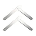 thumbnail image 1 of 2x Folding Step Ladder Hinge Attachment Ladder Accessories Folding Stepladders Tie Rod Replacement Kit White, 1 of 9