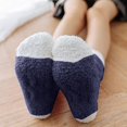 thumbnail image 6 of Yuanlong Womens Socks Winter Warm Cozy Fluffy Coral Thermal Slipper Socks Soft Casual Home Sleeping Crew Socks One Size, 6 of 9