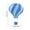 Blue, variant on Hanging Hot Air Balloon Paper Lanterns - Ceiling Hanging Party Decorations for Birthday Weddings, Colorful Paper Ornaments Christmas Ceiling Decor