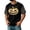 Black_008, variant on Mens Halloween Shirts Ghost Printed Casual Relaxed Fit Short Sleeve Crew Neck Tshirts Stylish Comfort Lightweight Vacation Top Yellow M