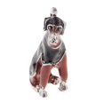 thumbnail image 2 of Adorable Puppy theme Accesorio para joyas para perros Collar Pulseras Tobilleras Fornituras Accesorio para el cabello Superficie plateada marrón oscuro BLESIY dijes colgantes, 2 of 8