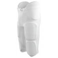 thumbnail image 2 of Augusta 9600A Gridiron Integrated Football Pant - White- Large, 2 of 8