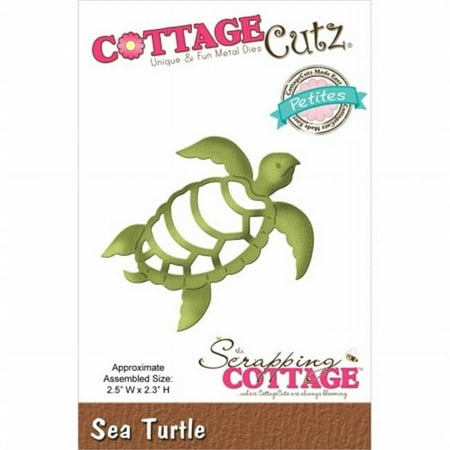 CottageCutz Petites Die 2.5"X2.3"-Sea Turtle
