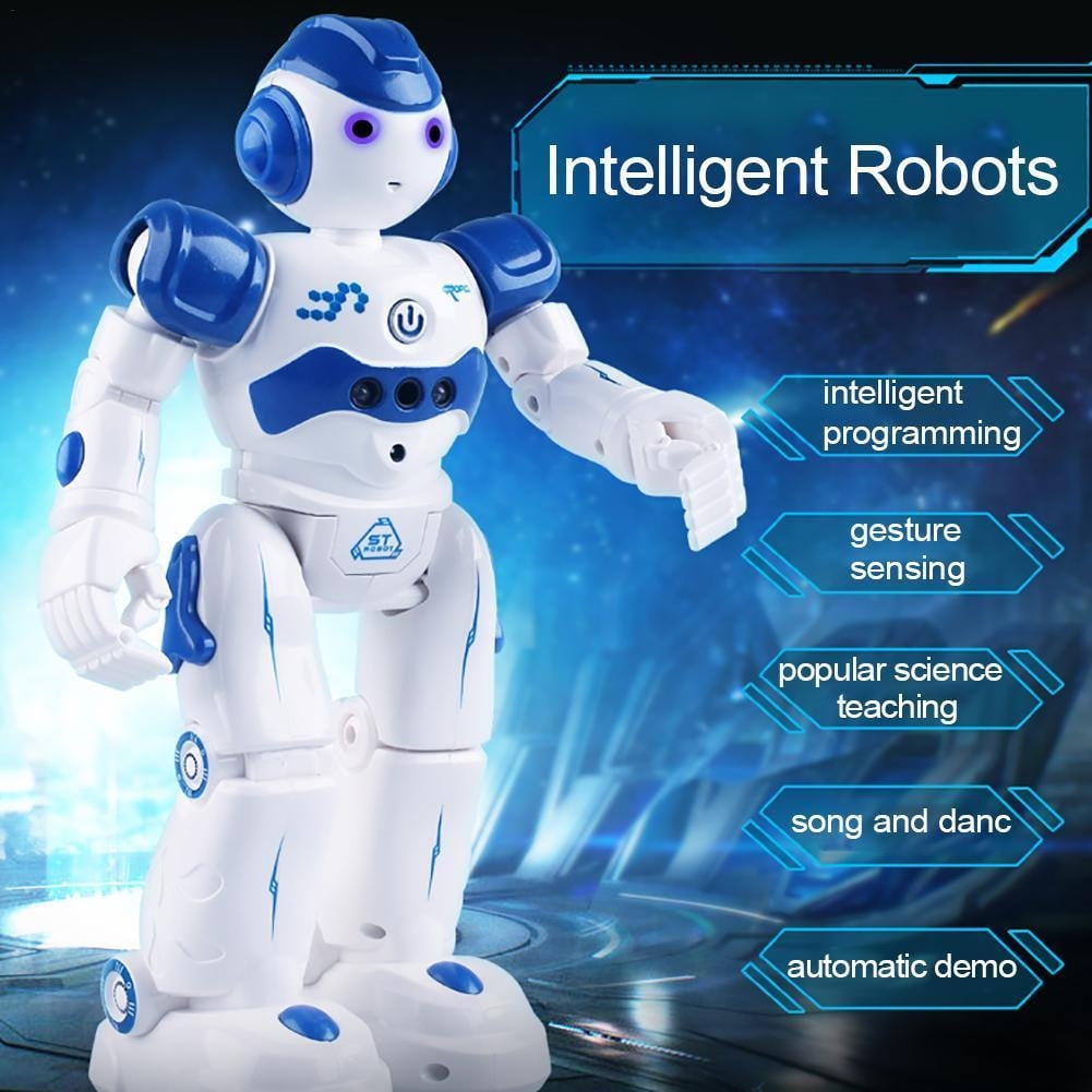 Intelligent Robot Toy With Walkie-Talkie Wireless Control Programming Mode 