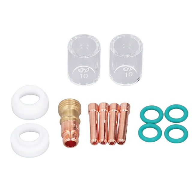 TIG Glass Cup,13Pcs TIG Welding Accessory TIG Welding Glass Cup TIG Welding Accessory Unmatched Quality