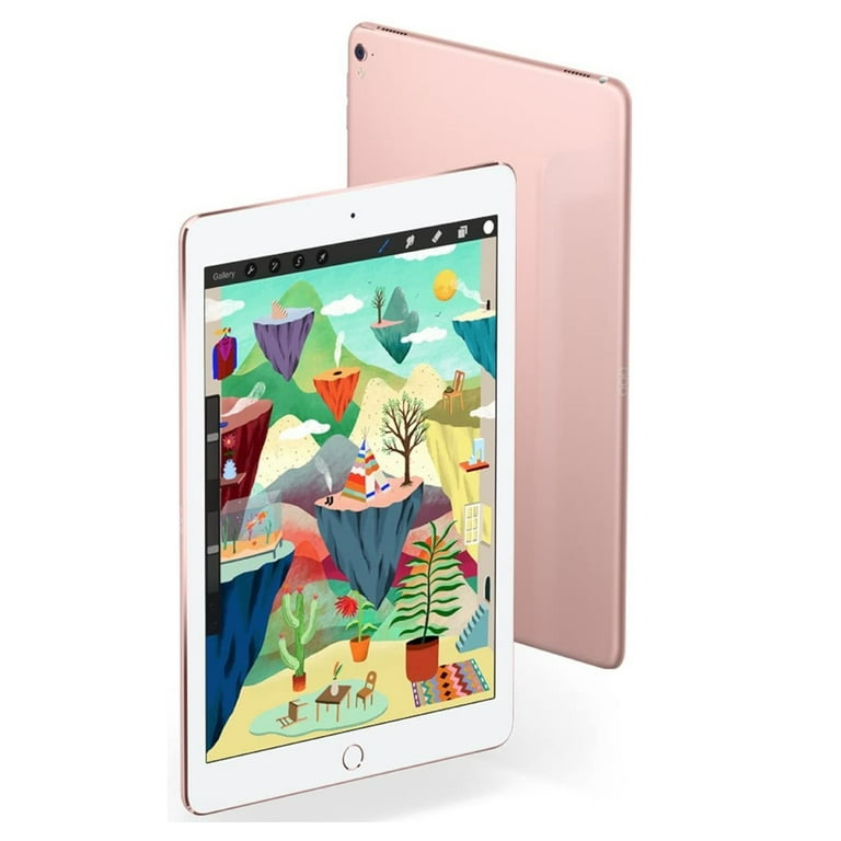 Restored Apple iPad Pro 9.7-inch 128GB Rose Gold Wi-Fi Only - Tempered Glass, Generic Case & Charger (A1673) (Refurbished) - Walmart.com Restored Apple iPad Pro 9.7-inch 128GB Rose Gold Wi-Fi Only - Tempered Glass, Generic Case & Charger (A1673) (Refurbished) - Walmart.com