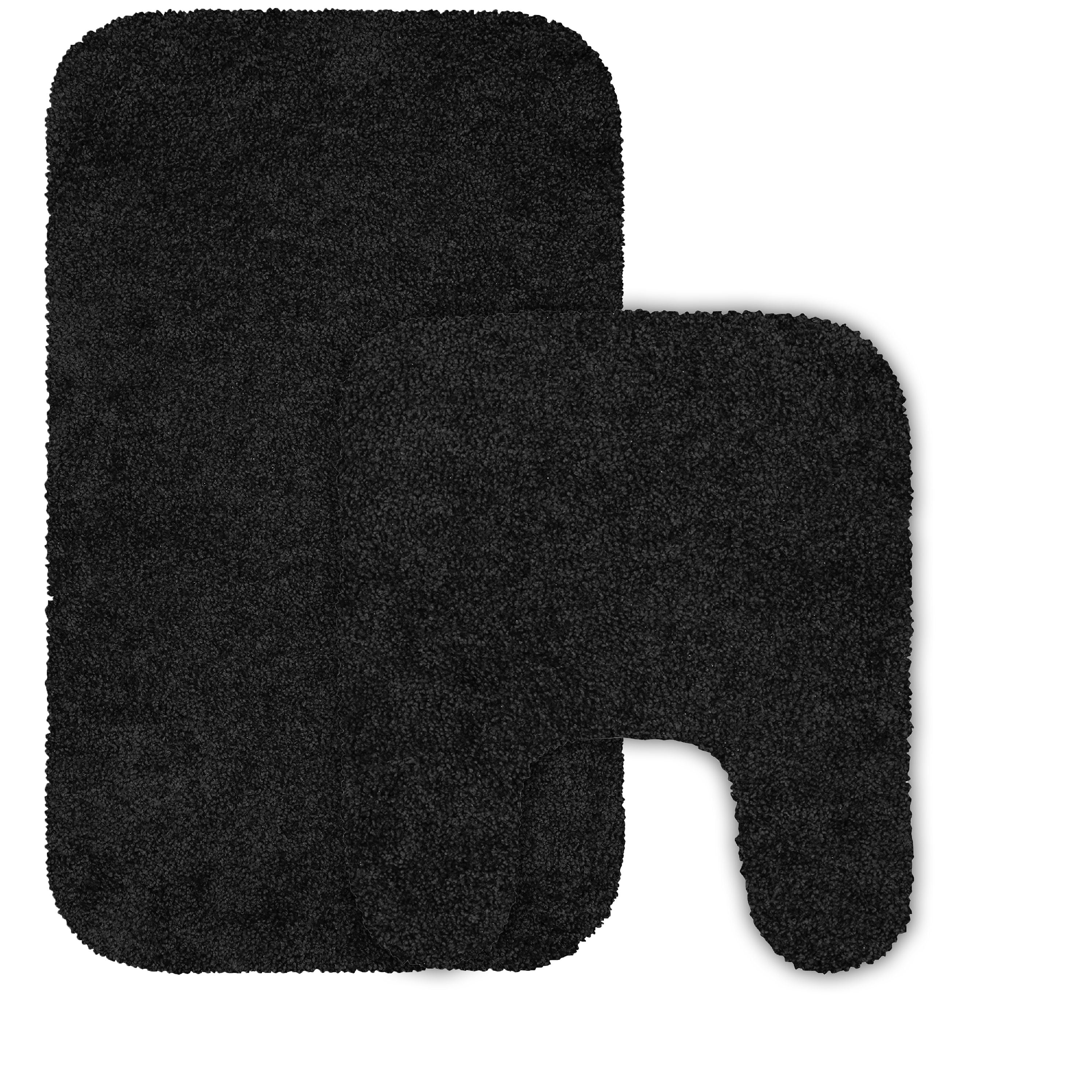 2 pack Mainstays Basic Bath Rug Set, 19.5" x 22" Contour & 19.5" x 32