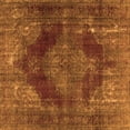 thumbnail image 1 of Ahgly Company Indoor Square Persian Orange Bohemian Area Rugs, 3' Square, 1 of 1