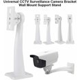 thumbnail image 2 of CCTV Camera Wall Bracket, Universal CCTV Camera Wall Mount Bracket, Wall and Ceiling Mount White, 2 of 5