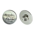 thumbnail image 1 of Remember I Am With You Always Matthew 28:20 Snowy Mountain Metal 1.1" Tie Tack Hat Lapel Pin Pinback, 1 of 4