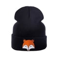 thumbnail image 1 of Girls Boys Winter Warm Crochet Knit Hat Beanie Cap Animal Pattern, 1 of 2